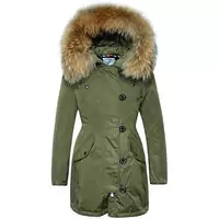 femmes doudoune moncler ski blouson hoodie button green